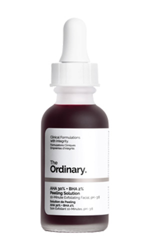 The Ordinary: AHA 30% + BHA 2% Solution de Peeling