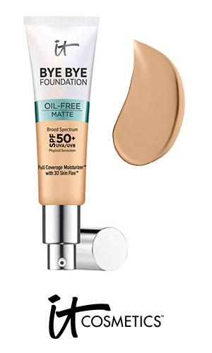  IT Cosmetics - Bye Bye Foundation Oil-Free Matte Full Coverage Moisturizer SPF 50+